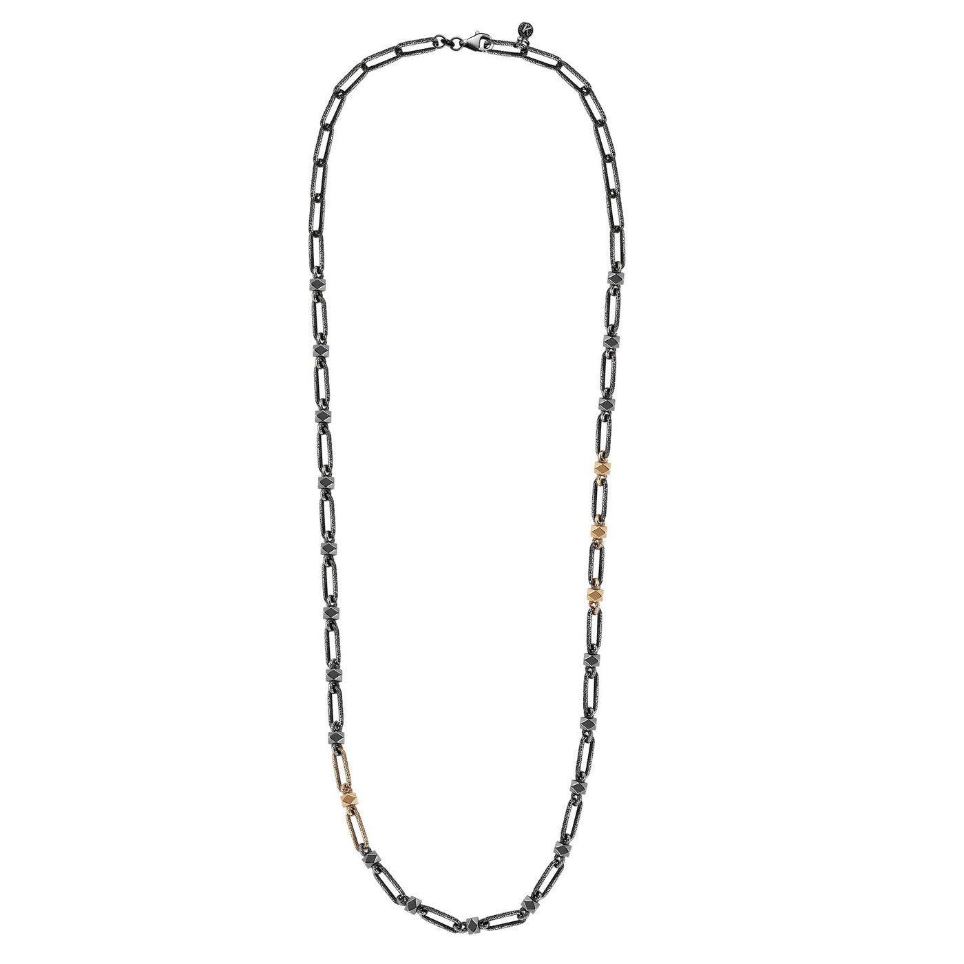 Silver&Gold Link Chain Necklace