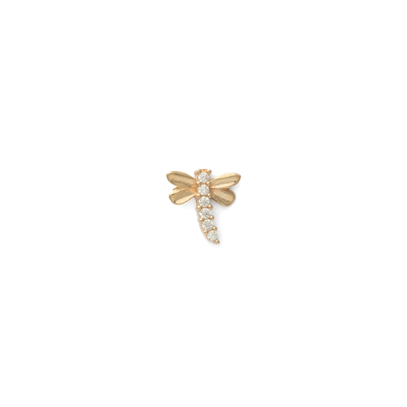 Dragonfly Threadless Pin