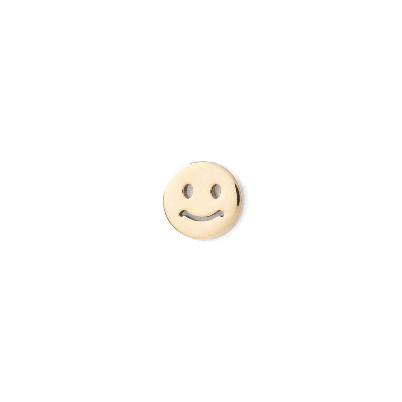 Smiley Threadless Pin