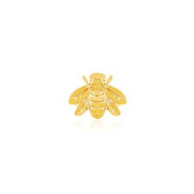Gold Bee Threadless Pin