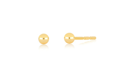 Mini Gold Ball Stud Earring