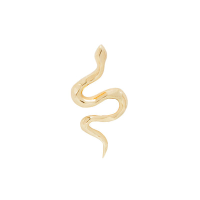 Serpent Threadless Pin