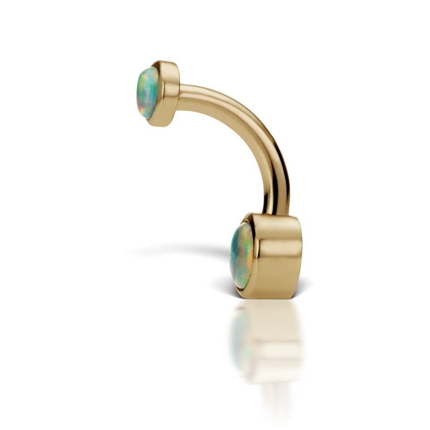 Opal Cup Solitaire Barbell